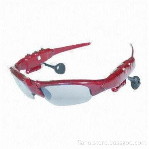Sports Wireless Bluetooth Sunglasses, Headset, MP3 Player, with 4GB Memory Capacity